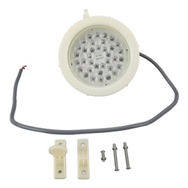 LED Pool Lights 140mm Waterproof 8W AC24V Engineering Plastic Colorful Submersible LED Lights for Pool
