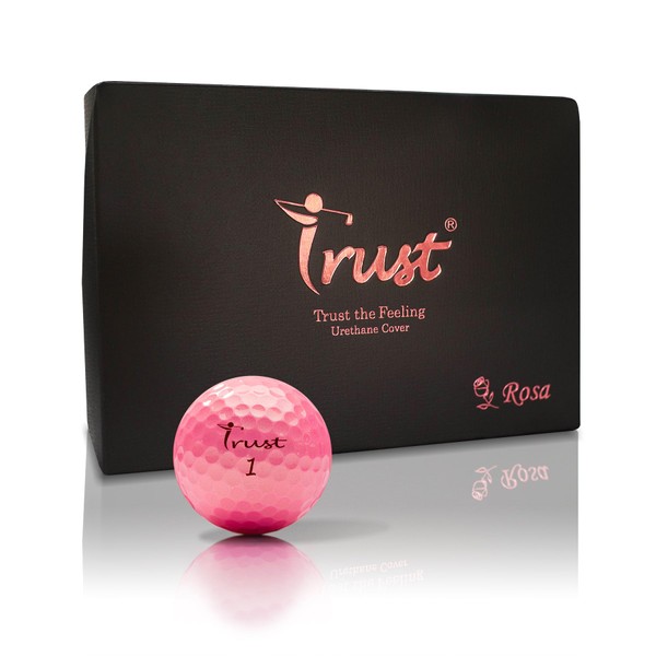 Trust Pink Golf Balls - In Unique Pink, Fly Far