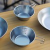 CAMPINGMOON 2pcs/4pcs Set Stainless Steel Camping Sierra Cup 310ml (4pcs