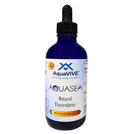 AQUASEA Liquid Magnesium Trace Mineral Drops – Premium Ionic Electrolytes for Hydration & Wellness Unflavored