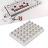 35 Pcs Keyboard Switch 3 Pin RGB SMD Linear Dustproof