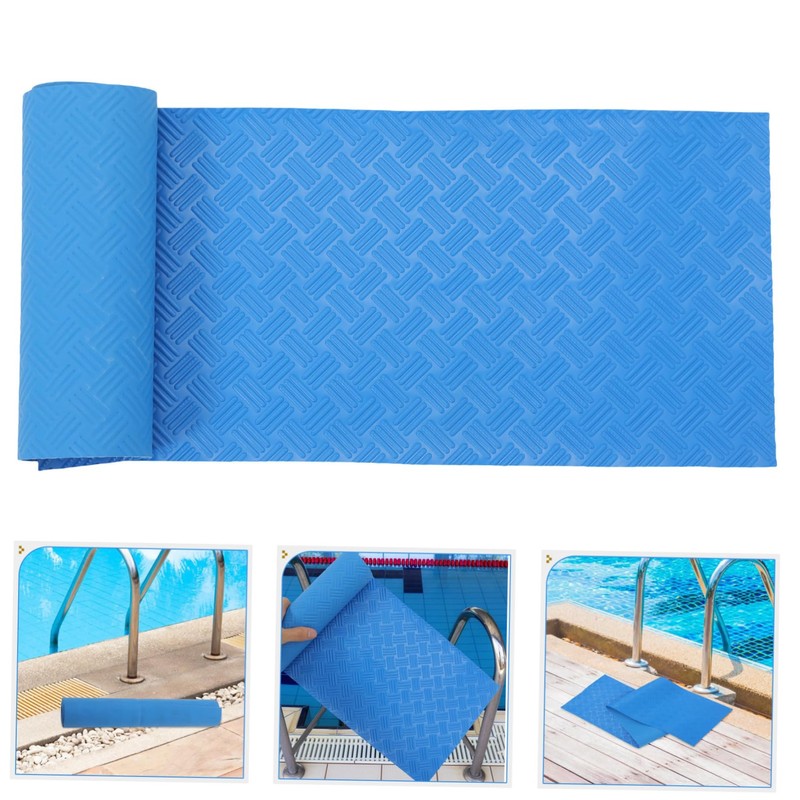 Zerodeko 2Pcs Non Slip Pool Ladder Mat Skid Pad for