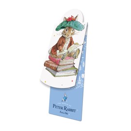 Beatrix Potter Peter Rabbit Magnetic Bookmark - Benjamin Bunny with Book on Lap