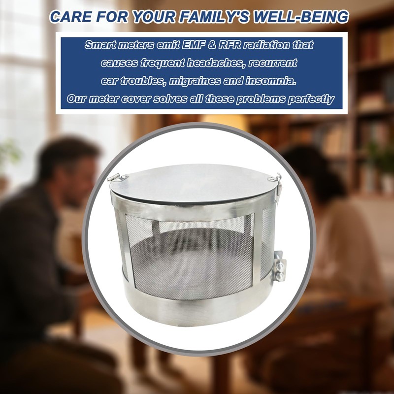 Faraday Cage for Smart Meter Cover E m f Blocker