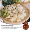 SHOWERORO 1pc Practical No-wax Gourd-shape Toothpick Holder for Home and