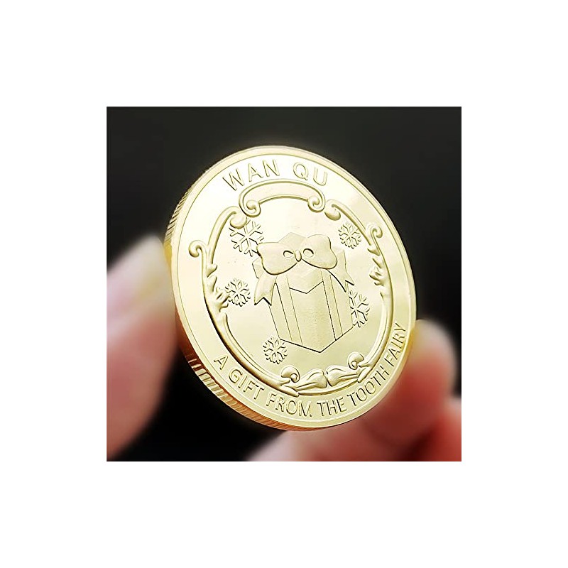 HARPIMER Tooth Fairy Coin Commemorative Coin for Children Gifts for