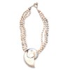 collezione alessandro Short Ariel Necklace with Opulent Shell Pendant, Shell