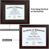 DOAI ART 8.5 x 11 Diploma Frame Set of 4