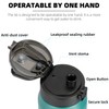 Fanhaw 24 oz Insulated Stainless Steel Water Bottle with Anti-Dust