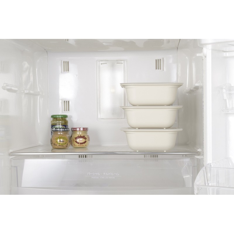 Richell Rectangular Colander & Vat, With Lid