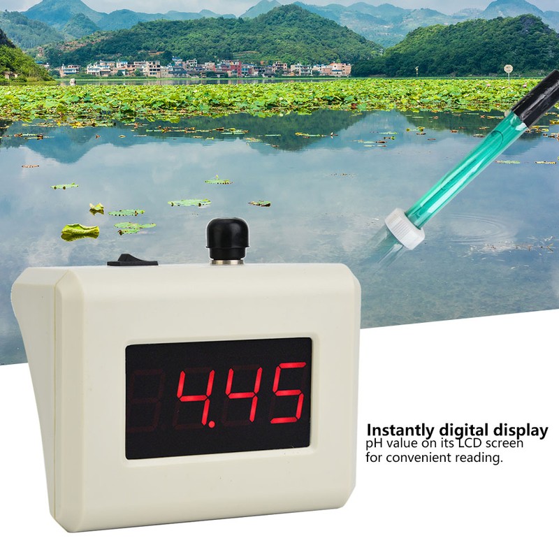 PH‑025M Digital Online PH Meter with Electrode Probe BNC Water