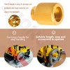 ZHONGXIA Upgrade Aluminum Alloy Stubby Knob Compatible with Dewalt DW735