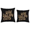 Curly Haired Women, Girls, Child & Toddler Design Wild Like