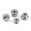 (30 Pieces) M3 Knurled Thumb Nut 304 Stainless Steel Round