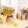 Foxtell Lemonade Stand Supplies Include 8.5L Plastic Drink Dispenser with