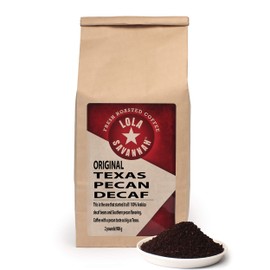 Lola Savannah Texas Pecan Ground Decaf Coffee, 2lb, 1 Pack