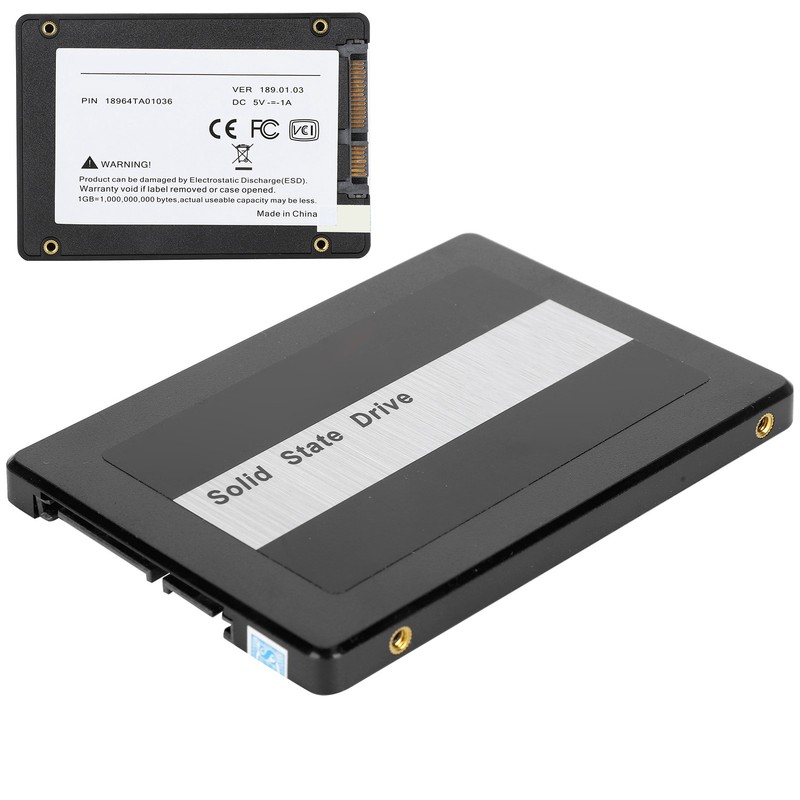 SSD Black Builtin Solid State Hard Disk Drive for Laptop
