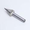 HUHAO 45 Degree Router Bits V Groove Bit Cutting Tool