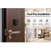 4-Digit Combination Key Lock Box for Door – Easy Peephole