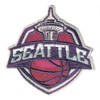 Smc Store Seattle City Logo Patch Embroidery Basketball Fan Favorite