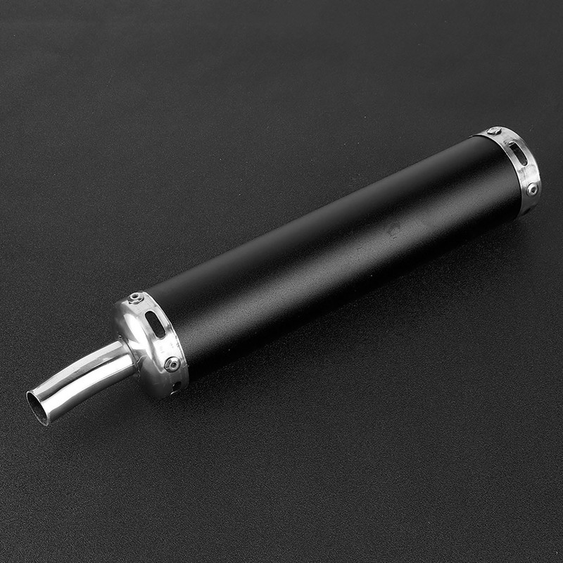 Stainless Steel Exhaust Muffler Silencer 20mm/0.8in Modified Parts for 2