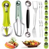 Krbnk 21-Piece Watermelon Cutter Set - Watermelon Slicer, Fork Cutter