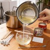 Double Boiler Melting Pot Set for Candle Making, 3-Piece Stainless