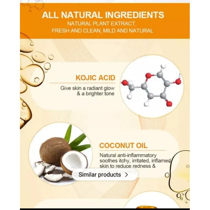 Kojic Original Kojic Acid Skin Whitening Dark Spot Removing 5