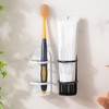 1 Piece Electric Toothbrush Holder - Wall-Mounted Metal Design Bathroom