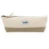 [Luddite] Radite Pencil Case, Two-Tone Boat Pencil Case, Slim, beige,