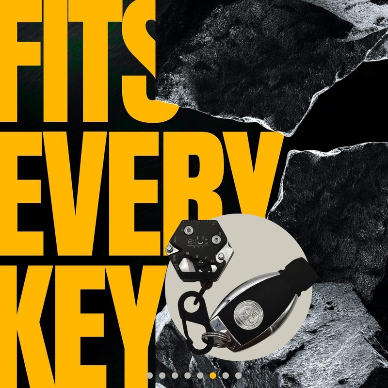 exUs 541 -16 in 1 Designer Multitool Tool Keyring Outdoor