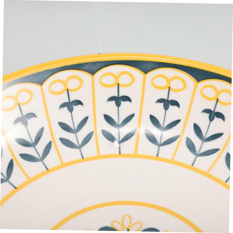 Mikinona Ceramic Pie Dish Oven Safe Platter Charcuterie Plate Round