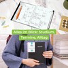 WallDeca Weekly Planner 2026, Homework Book, School Planner | Calendar