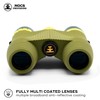 Nocs Provisions Standard Issue 10x25 Waterproof Binoculars, 10X Magnification, Bak4