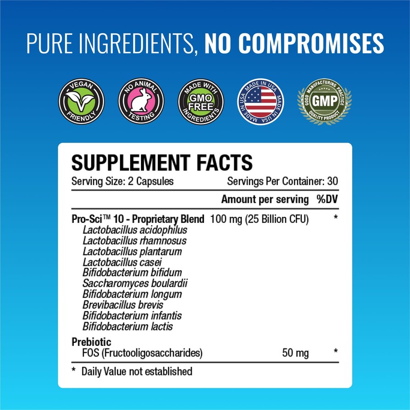 Approved Science Approved Science Probiotic with Prebiotic - 10 Strains