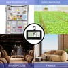 2 Piece Digital Fridge Thermometer Mini Freezer Thermometer Room Thermometer