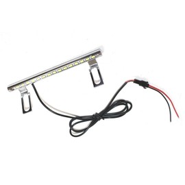 CGP CGP-MZ-LLS 15 LED License Lamp for Motorcycles and Mid-Sized Cars, Plating, 6.1 x 0.4 inches (155 x 10 mm), Complete Prevention, 1 Piece LED License Plate Light