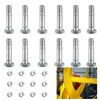 12 Pack 710-0890 Shear Pins With Nuts Compatible with MTD