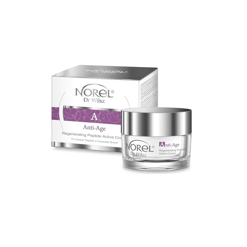 Norel Anti-Age Active Regenerating Peptide Cream with 1% Cooper Peptide
