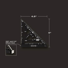 Stiletto STSQ4 4-1/2 Inch Trim Square