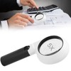 Handheld Magnifying Glass 5X Main Lens 20X Secondary Lens Magnification