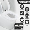 SoNeat Disposable Toilet Seat Cover- 2000 Sheets of XL Half-Fold