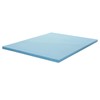 Greaton, 1-Inch Gel Memory Foam Mattress Topper, CertiPUR-US Certified for