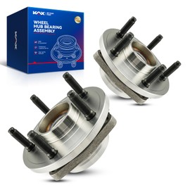 KAX 513229 Pair Front Wheel Hub Bearing Compatible with 2005-2010 Dodge Dakota 4.7L,5 Lug W/ABS