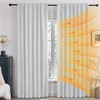 Deconovo Blackout Curtains – Noise-Reducing & Energy-Saving Back Tab Thermal
