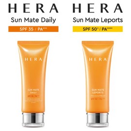 Hera Sunmate Cream 70ml / 헤라 선메이트 크림 70ml x 2 자외선 차단 기능에 충실하면서도 생기 있는 피부 연출이 필요하신 분, 물놀이, 등산, 골프, 캠핑등 야와활동을 자주하시는 분 레포츠 SPF50