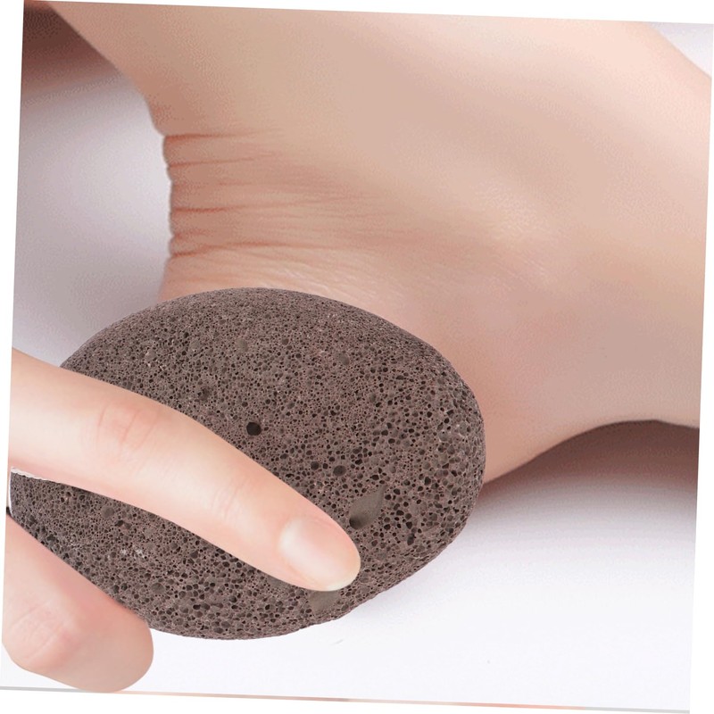 FOMIYES 3pcs Callus Remover Foot Stone Natural Earth Pumice for