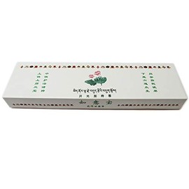 チベット伝統のお香 如意宝 除障香 薬師甘露香 白箱 パワーストーン浄化 風水