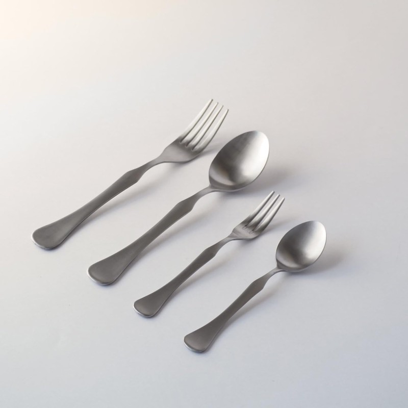 Takakuwa Metal Sway Teaspoon, Silver, Size: Approx. 5.3 inches (13.7