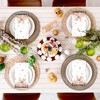 100 Pack Easter Bunny Paper Napkins Spring Flower Buffalo Plaid